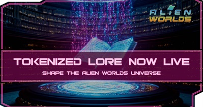 Alien Worlds to Launch Tokenized Lore