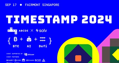 Solv Protocol to Participate in TIMESTAMP Summit 2024 in Singapore on September 17th