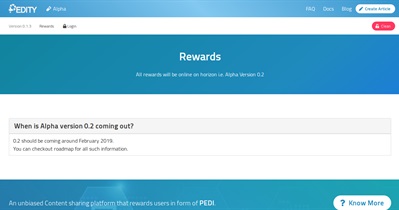 Pedity Alpha v.0.2 Release