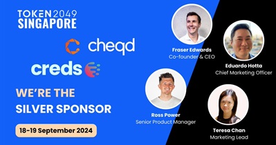 CHEQD Network to Participate in TOKEN2049 in Singapore on September 18th
