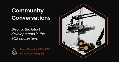 EOS to Host Community Call on July 18th
