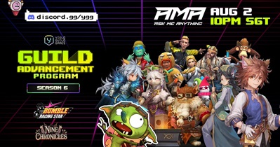 Yield Guild Games to Hold AMA on Discord on August 2nd