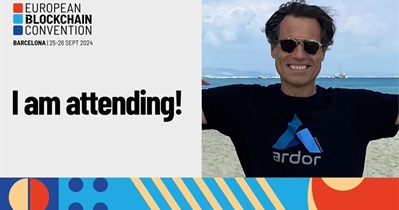 Ardor to Participate in European Blockchain Convention in Barcelona on September 25th