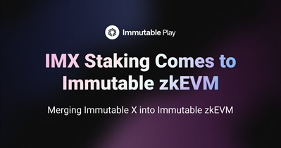 Immutable X to Launch IMX Staking on Immutable ZkEVM on June 19th