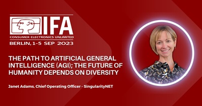 SingularityNET to Participate in IFA Berlin in Berlin on September 3rd
