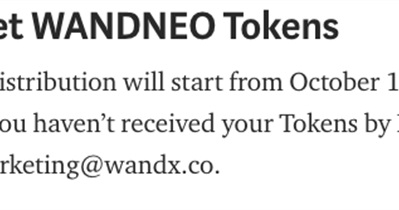 WANDNEO Airdrop