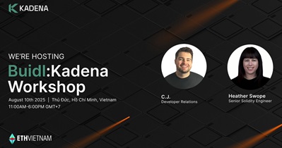 Kadena to Host Workshop on August 10th