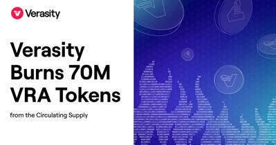 Verasity to Hold Token Burn
