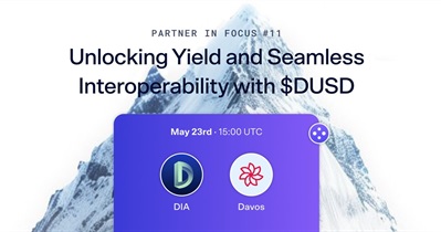 DIA to Hold AMA on X on May 23rd