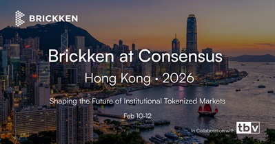 Brickken to Participate in Consensus Hong Kong in Hong Kong on February 10