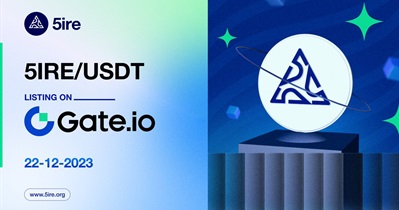 5ire to Be Listed on Gate.io on December 22nd