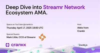 Streamr to Hold Live Stream on YouTube on April 17th