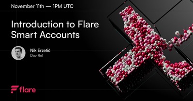 Flare to Hold “Introduction to Smart Accounts” Workshop on November 11