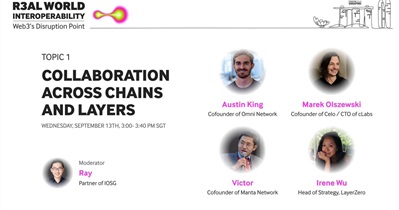 Celo to Participate in R3al World in Singapore on September 13th