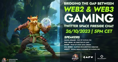 Katana Inu to Hold AMA on X on October 26th