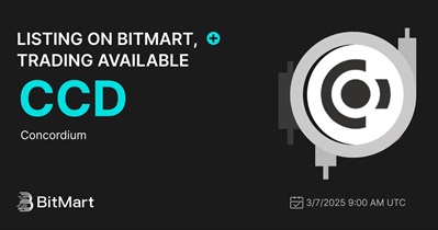 Concordium to Be Listed on BitMart on March 7th