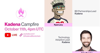 Kadena to Hold Live Stream on YouTube