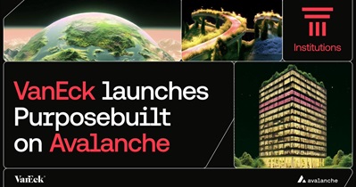 Avalanche Secures Institutional Backing as VanEck Launches Purposebuilt Fund