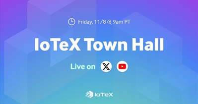 IoTeX to Host Community Call on November 8th