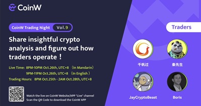 CoinW to Hold AMA on October 26th