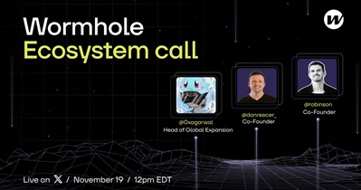 Wormhole to Host Community Call on November 19th