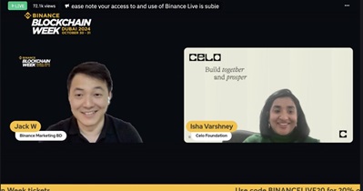 Celo to Participate in Binance Blockchain Week in Dubai on October 30th