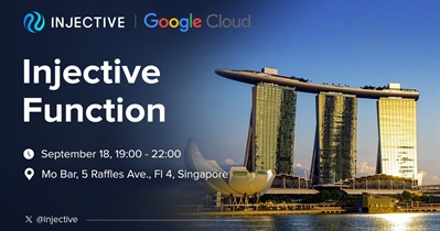 Injective Protocol to Host Meetup in Singapore on September 18th