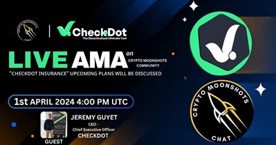 CheckDot to Hold AMA on Telegram on April 1st