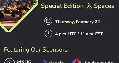 Secret to Hold AMA on X on February 22nd