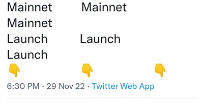 Mainnet Lauch