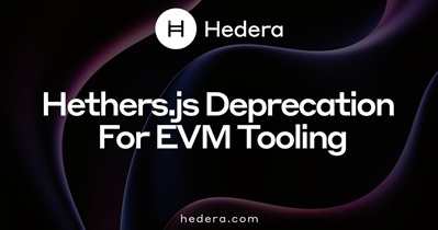 Hedera to Deprecate Hethers.js on October 20th