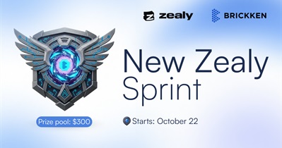 Brickken to Launch New 14-Day Zealy Sprint on October 22