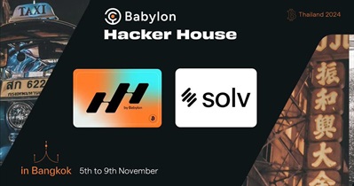 Solv Protocol to Participate in Hacker House in Bangkok on November 5th
