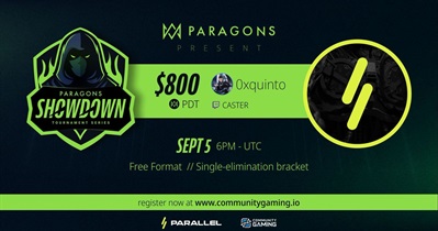 ParagonsDAO to Host Tournament on September 5th