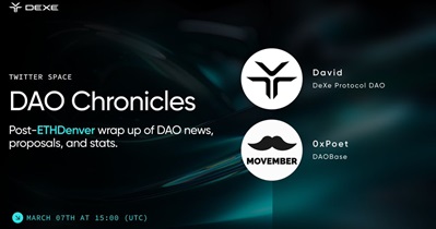 DeXe to Hold AMA on X on March 7th