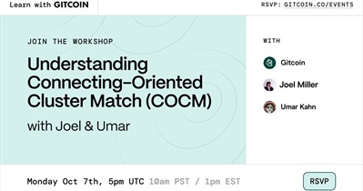 Gitcoin to Host Workshop on October 7th