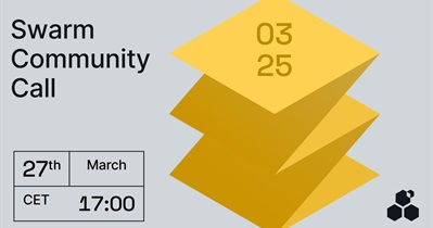 Swarm to Host Community Call on March 27th