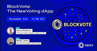 Oasis Network to Hold Live Stream on YouTube on November 5th