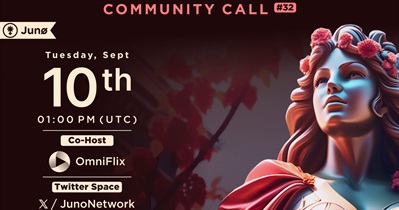 Juno Network to Host Community Call on September 10th