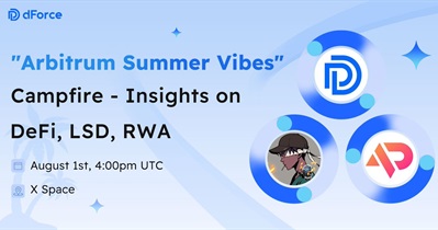 dForce Token to Hold AMA on X on August 1st