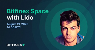 Lido DAO and Bitfinex to Hold AMA on Twitter on August 21st