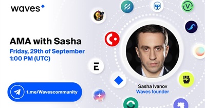 Waves to Hold AMA on Telegram on September 29th