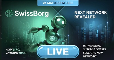 SwissBorg to Hold Live Stream on YouTube on May 26th