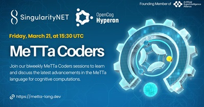 SingularityNET to Hold Live Stream on March 21st