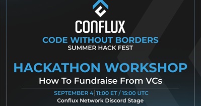 Conflux to Host Workshop on September 4th