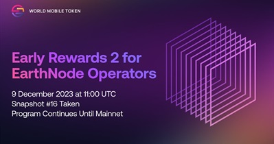 World Mobile Token to Take Early Staking Snapshot on January 9th