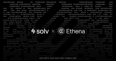 Solv Protocol to Be Integrated With Ethena