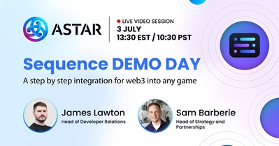 Astar to Hold Live Stream on YouTube on July 3rd