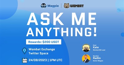 Wombat Exchange to Hold AMA on X on August 24th