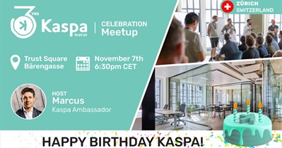 Kaspa to Host Meetup in Zurich on November 7th